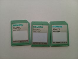3 x Siemens SIMATIC S7, MCC, 64 kB / 6ES7953-8LF11-0AA0