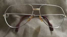 Cartier Vintage Santos Brillengestell Selten