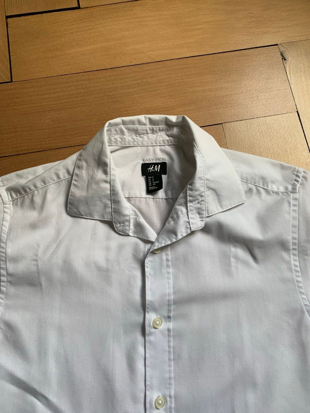 H&M Hemden: Kurzarm Hemd weiss - S – Gebraucht aus Zürich von Diazaio 1