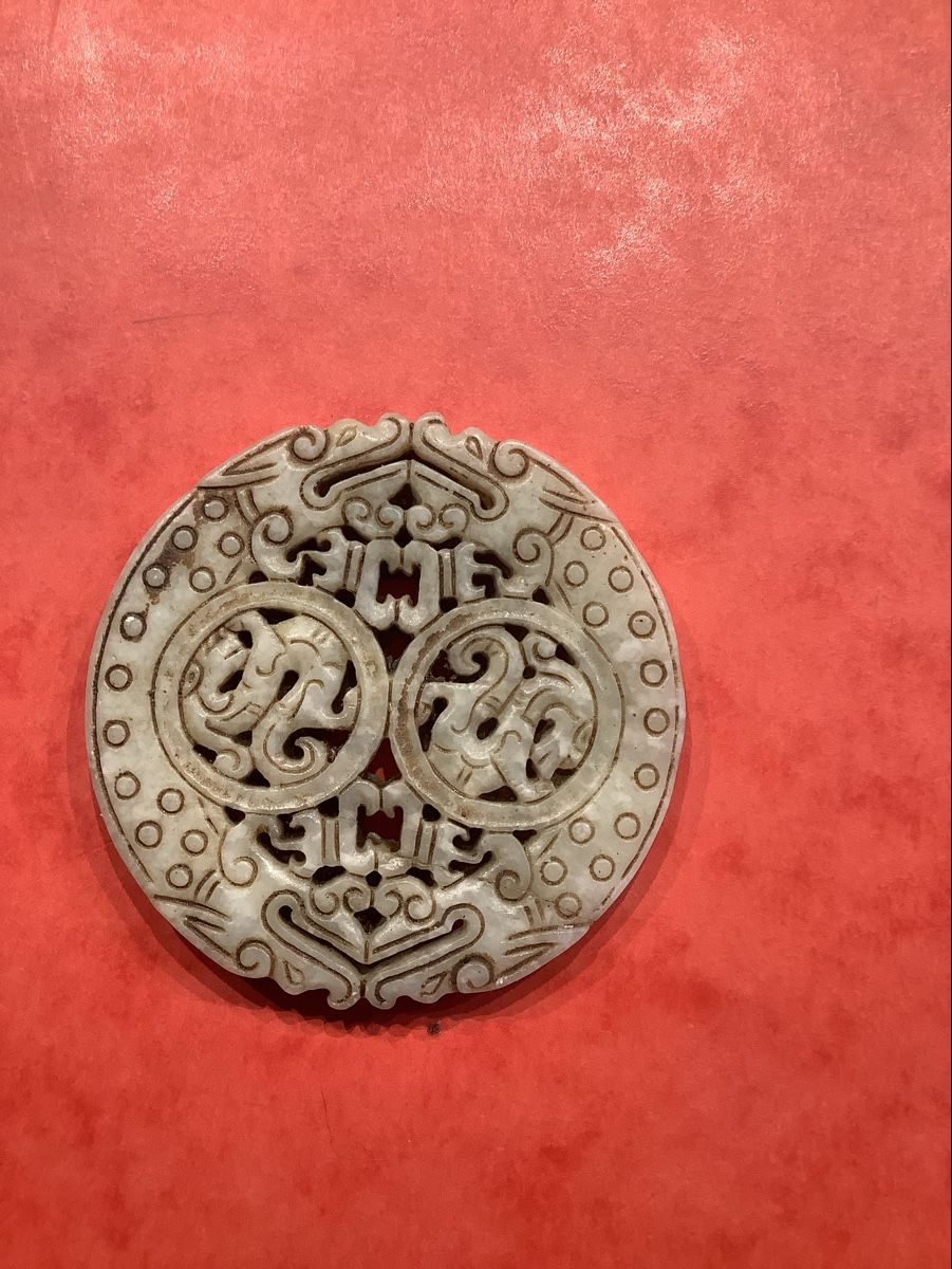 Ciondoli: Altes Jade Amulett – Usato da Zürich venduto da Albatros57