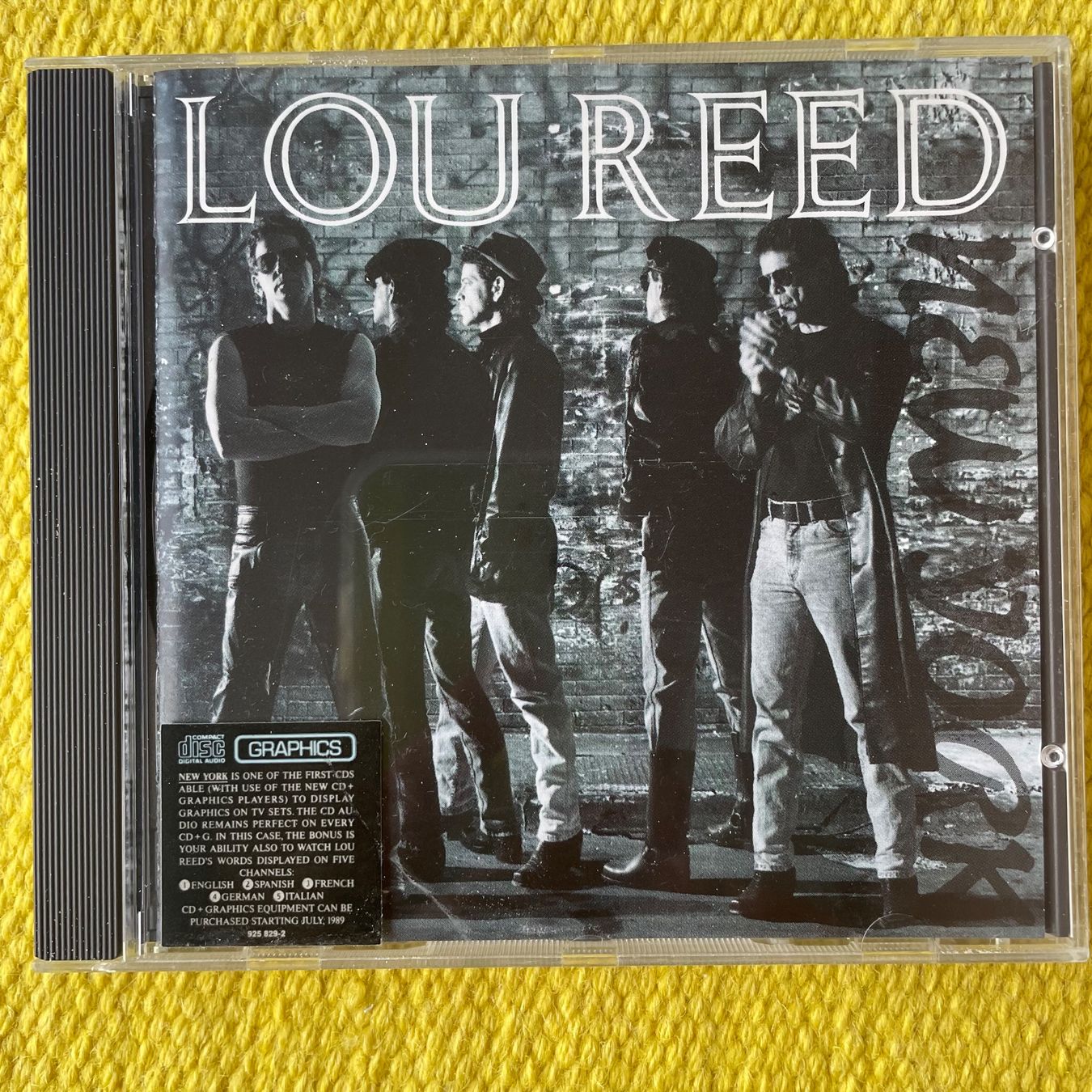 CD: LOU REED-NEW YORK – Usato da Rorschacherberg venduto da CD-Roli
