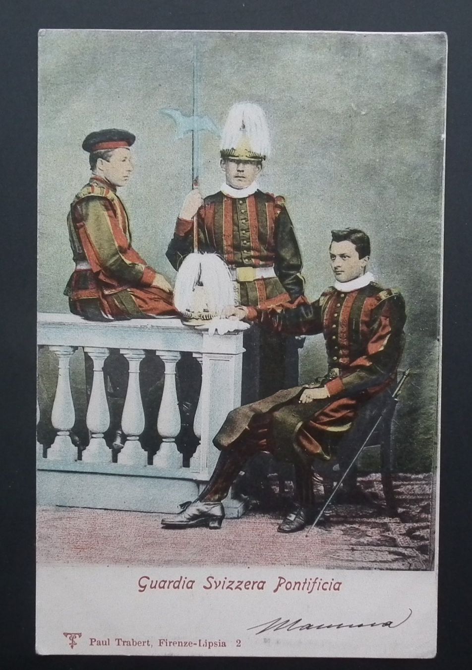 Cartoline postali: Schweizergarde 1903  Ansichtskarte   gelaufen – Usato da Kriens venduto da WULLU99