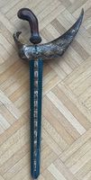 Dekorativer Kris / Keris kunstvoll verzierter Dolch