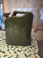 Benzinkanister Landi 20 Liter Stahl grün neuwertig