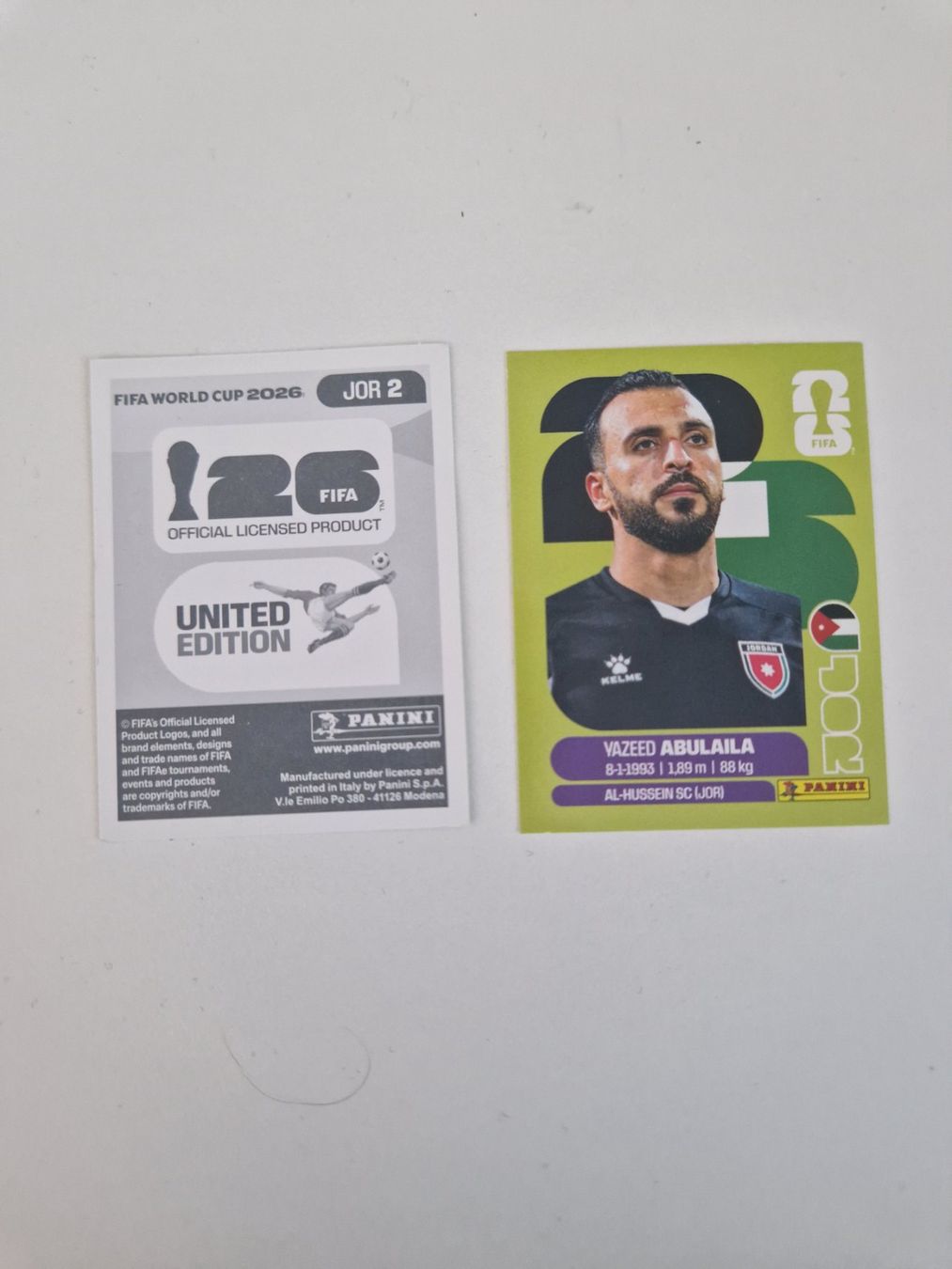 Panini Cartes à collectionner: Panini Sticker JOR2 – Neuf (Voir description) à Stüsslingen par white_angel86