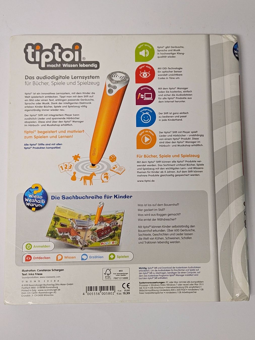 Livres: Tiptoi Entdecke den Bauernhof / #WT18 – D'occasion à Oberdorf BL par BaldenEagle 2