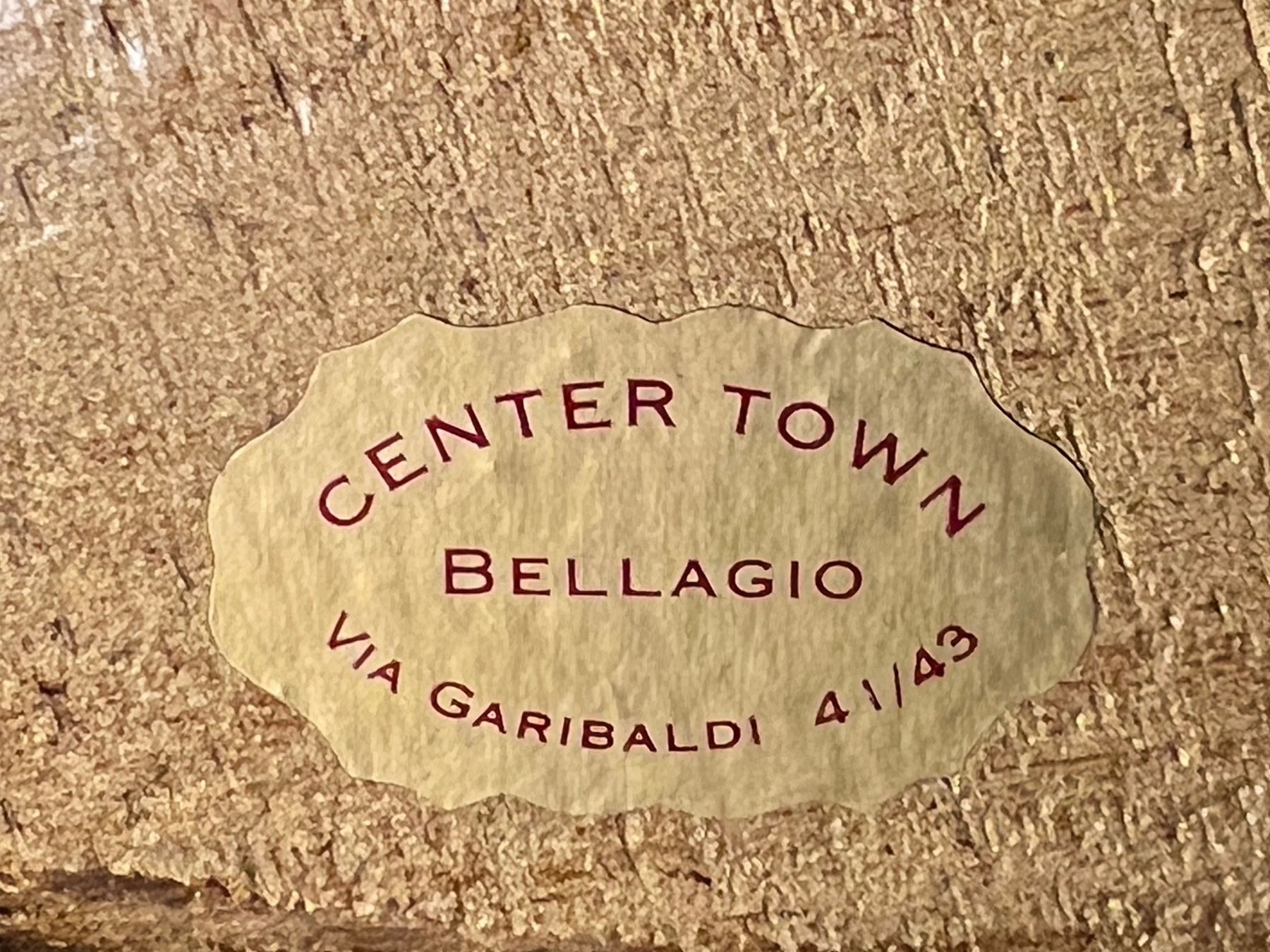 Servierplatten: Grosses Florentiner Servier-Tablett - Vintage MASI Firenze – Gebraucht aus Mönchaltorf von lubusc 6