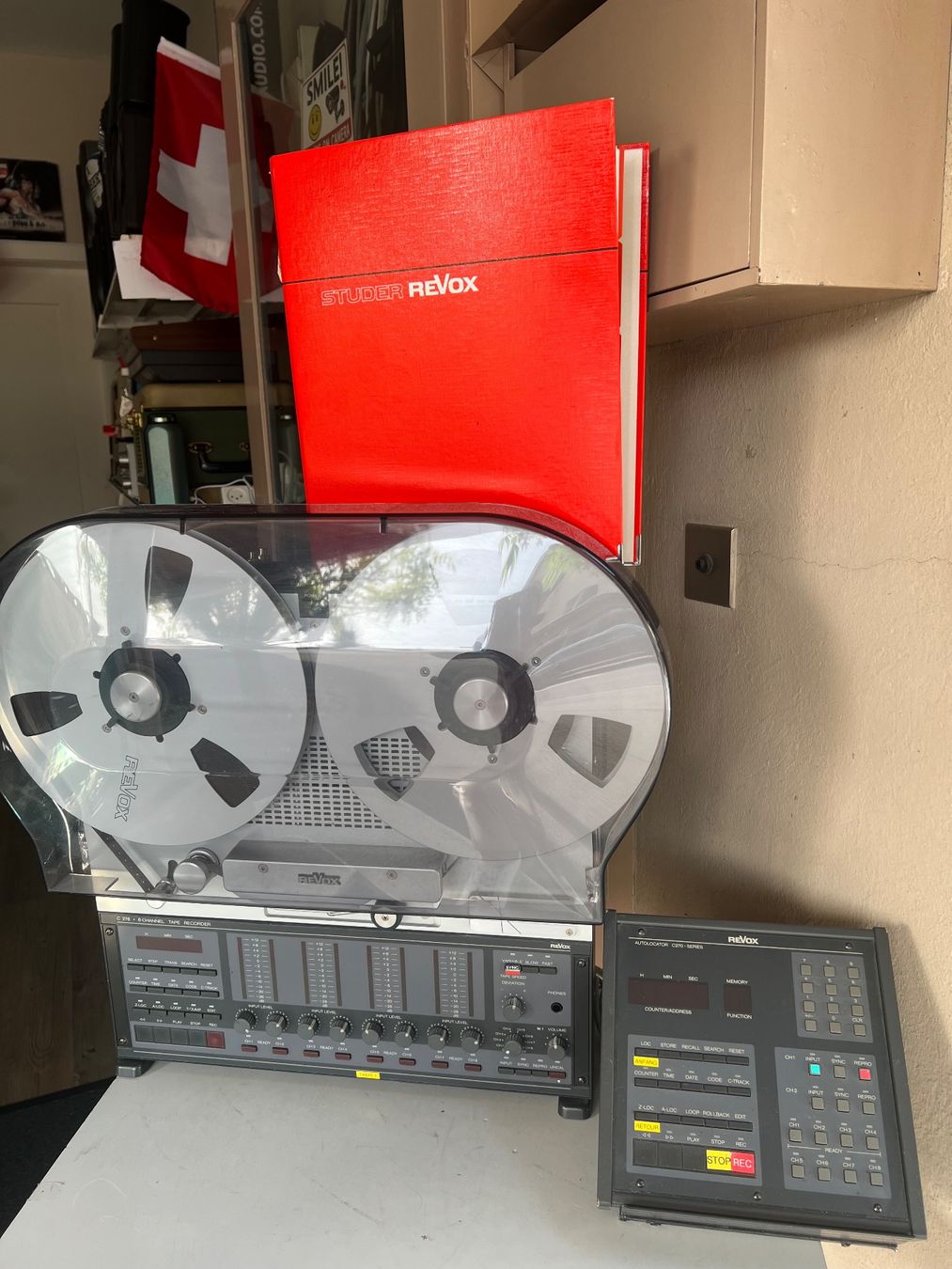 Studer Apparecchi a nastro: Studer Revox C 278 Tonbandmaschine – Usato da Gebenstorf venduto da Secondtronik