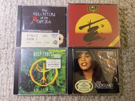 Phantom of the Opera/Miss Saigon/Deep Forest/The Bodyguard