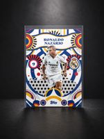 Carte Topps Ronaldo Nazário, Real Madrid, Foot rare!