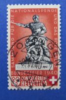 20 Rp.Pro Patria 1940 - Top-Vollstempel ZOFINGEN AG