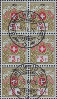 1920, PORTOFREIHEIT von BARMELWEID (AG) toller 6er-Block !