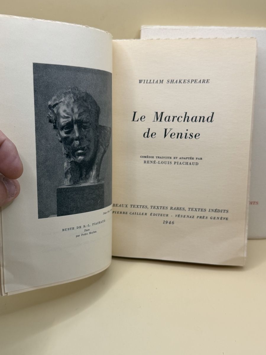 Libri: Shakespeare Pierre Cailler numérotés Genève 1946-49 – Usato da Genève venduto da sho_67qj 5