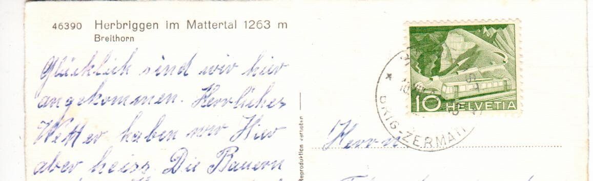 Cartes postales: Herbriggen – D'occasion à Wolhusen par Curver9 1