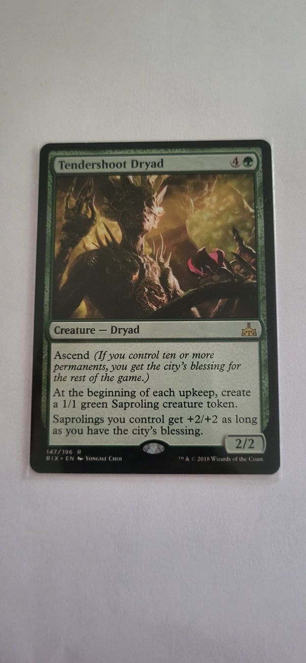 Magic The Gathering Carte collezionabili: MTG - Tendershoot Dryad – Usato da Münsingen venduto da Heroism2010