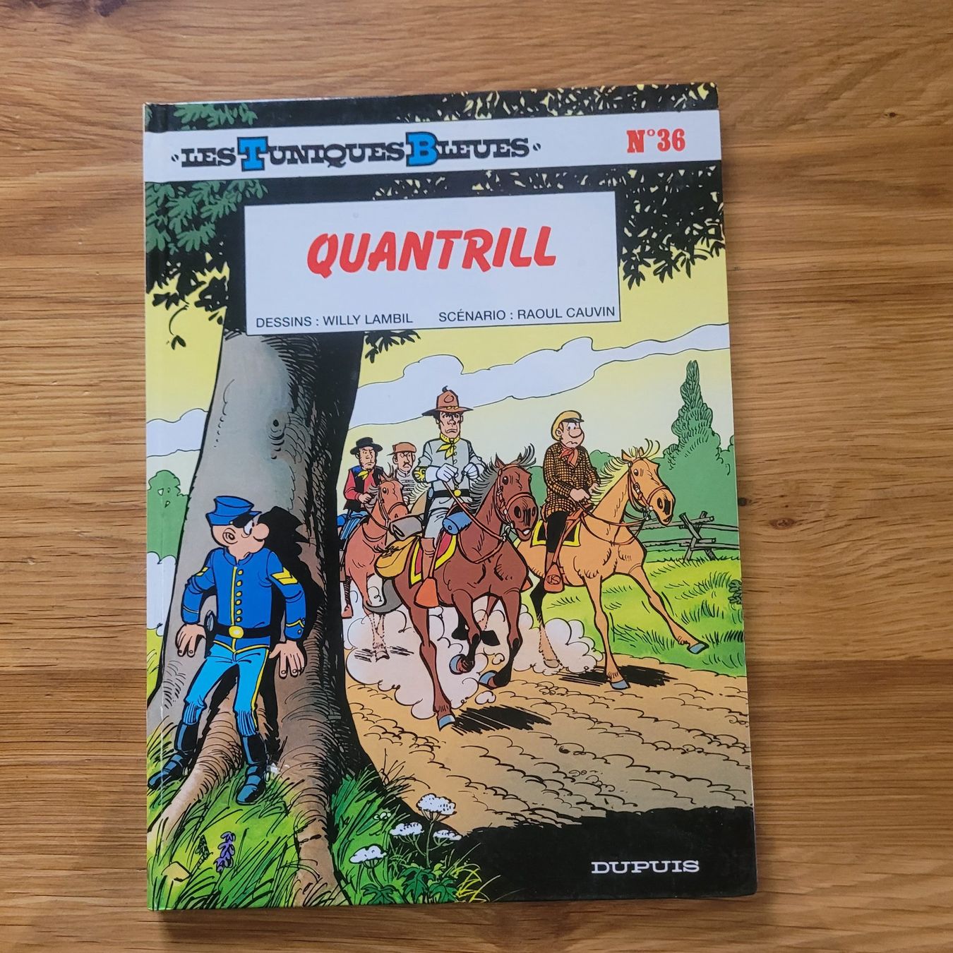 Comics: BD EO Cotée Les Tuniques Bleues 36. Quantrill – Gebraucht aus Biel/Bienne von Destockweb