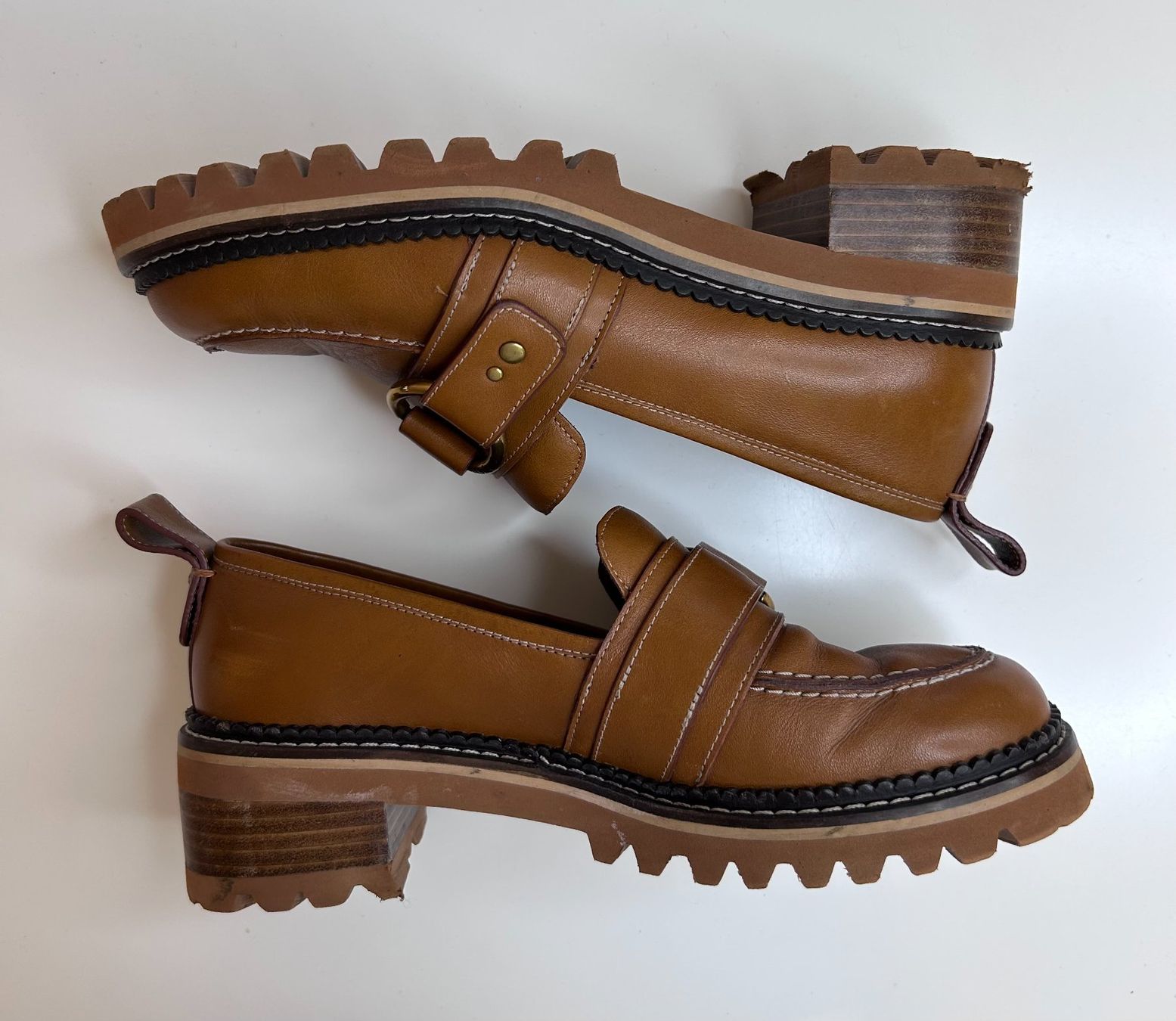 Chloé Scarpe da donna: See by Chloé Leather Loafers – Usato da St. Gallen venduto da look-twice 2