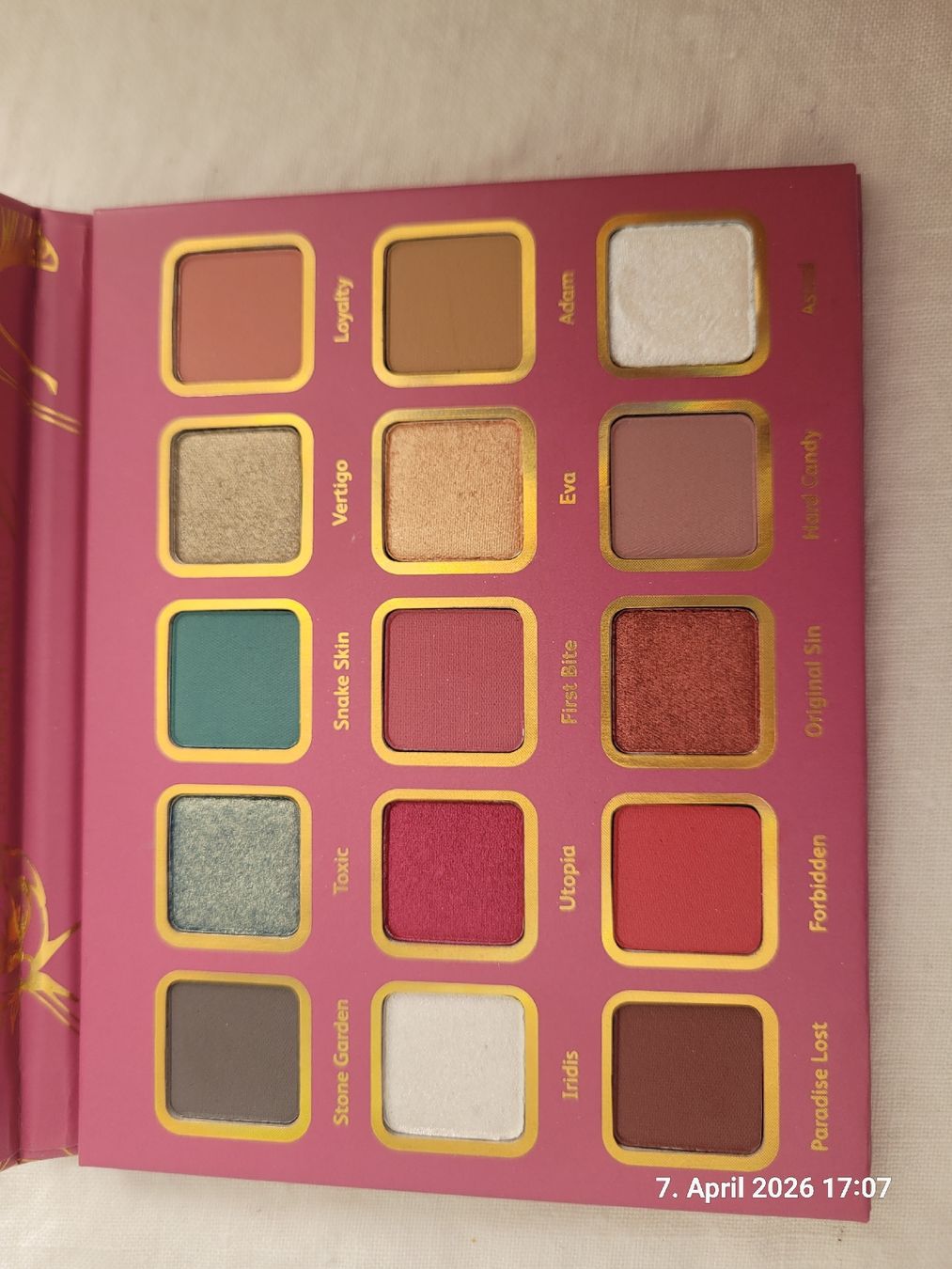 Make-up: Astra Eden Escape Lidschatten Palette – Usato da Bünzen venduto da Milly32 1