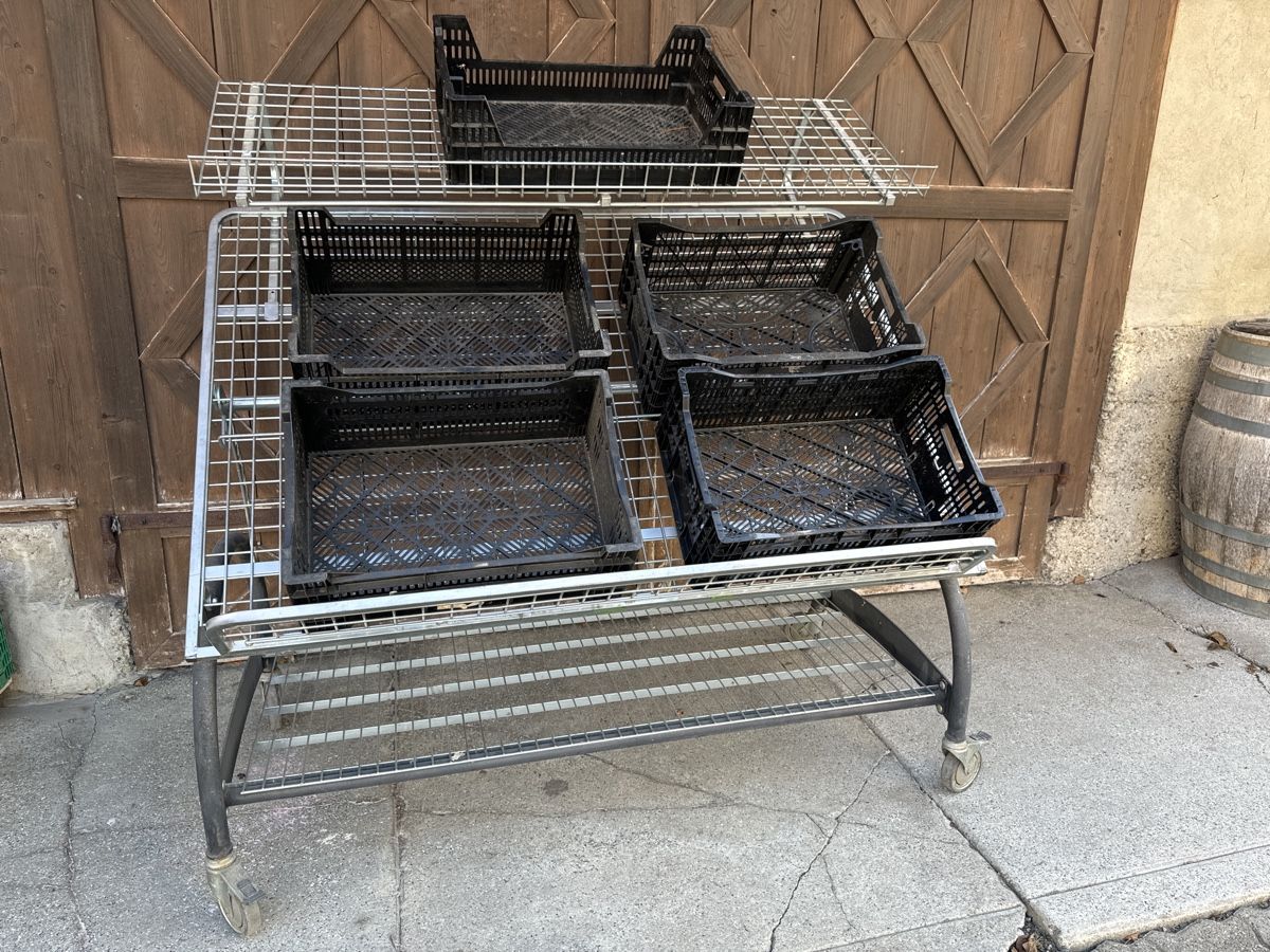 Verkaufsstand Marktstand klappbar mit Rollen (Gebraucht) in ...