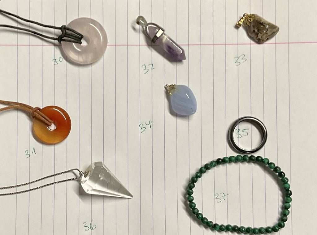 Autres bijoux: Schmuck Set- echte Edelsteine – D'occasion à Egerkingen par lid_j22t