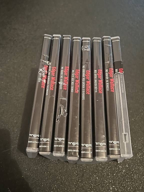 Tutti i DVDs: 8 Edgar Wallace DVD's – Usato da Rheineck venduto da Delsiebero