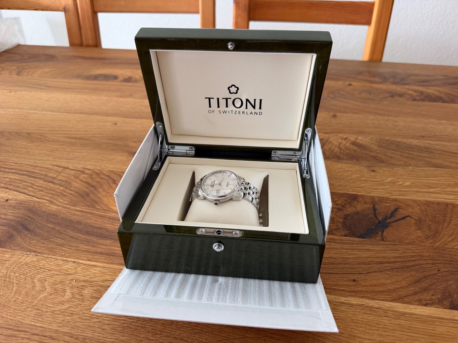 Titoni Orologi: Neuwertige Titoni Master Series Chronometer 41mm – Nuovo (secondo la descrizione) da Lengnau BE venduto da ITFREAK21
