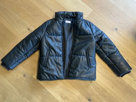 Coole Winterjacke von Cartoon, Lederoptik, Grösse M!