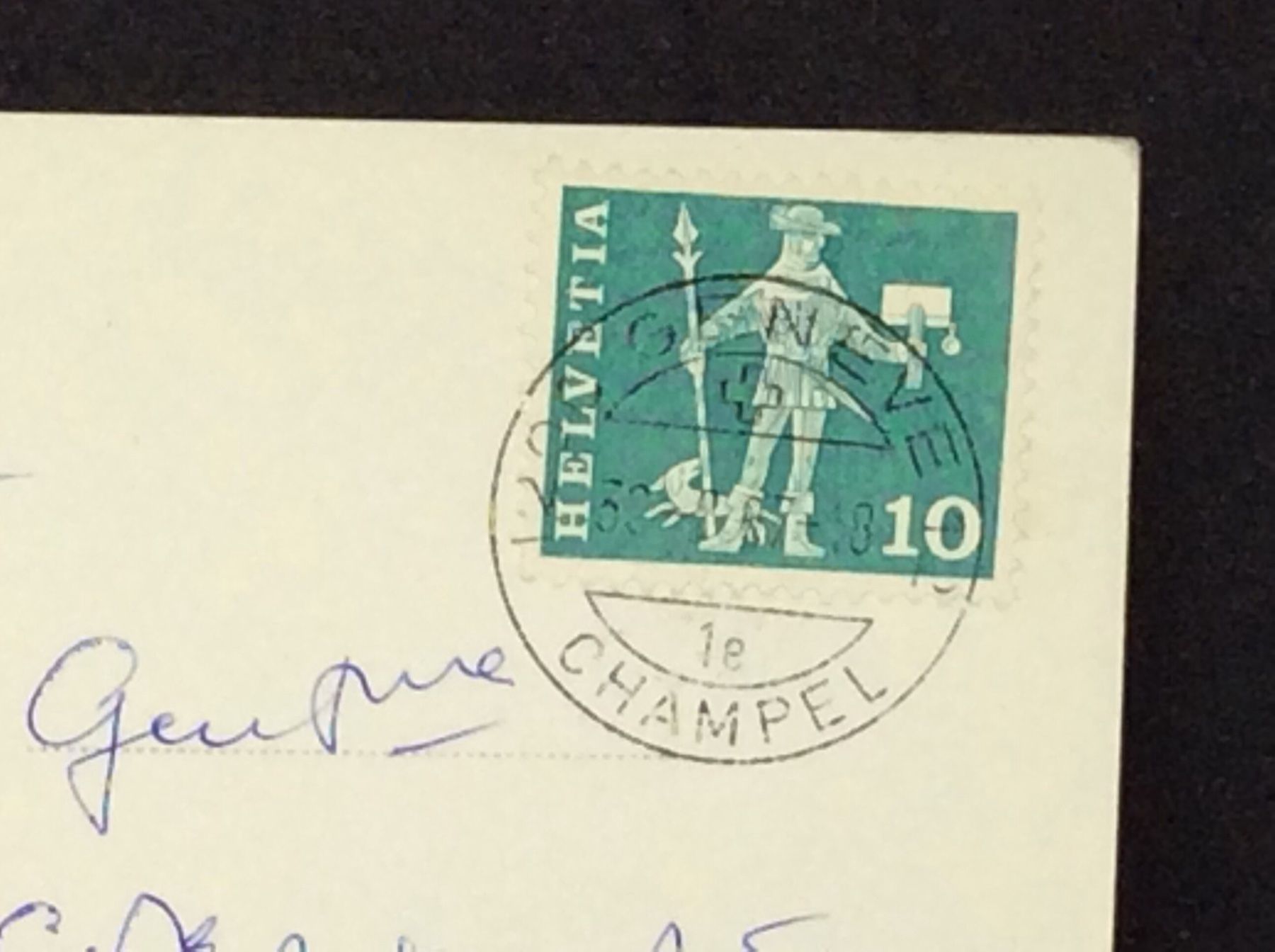 Cartes postales: Genève ancienne – D'occasion à Widnau par Brusi9 1