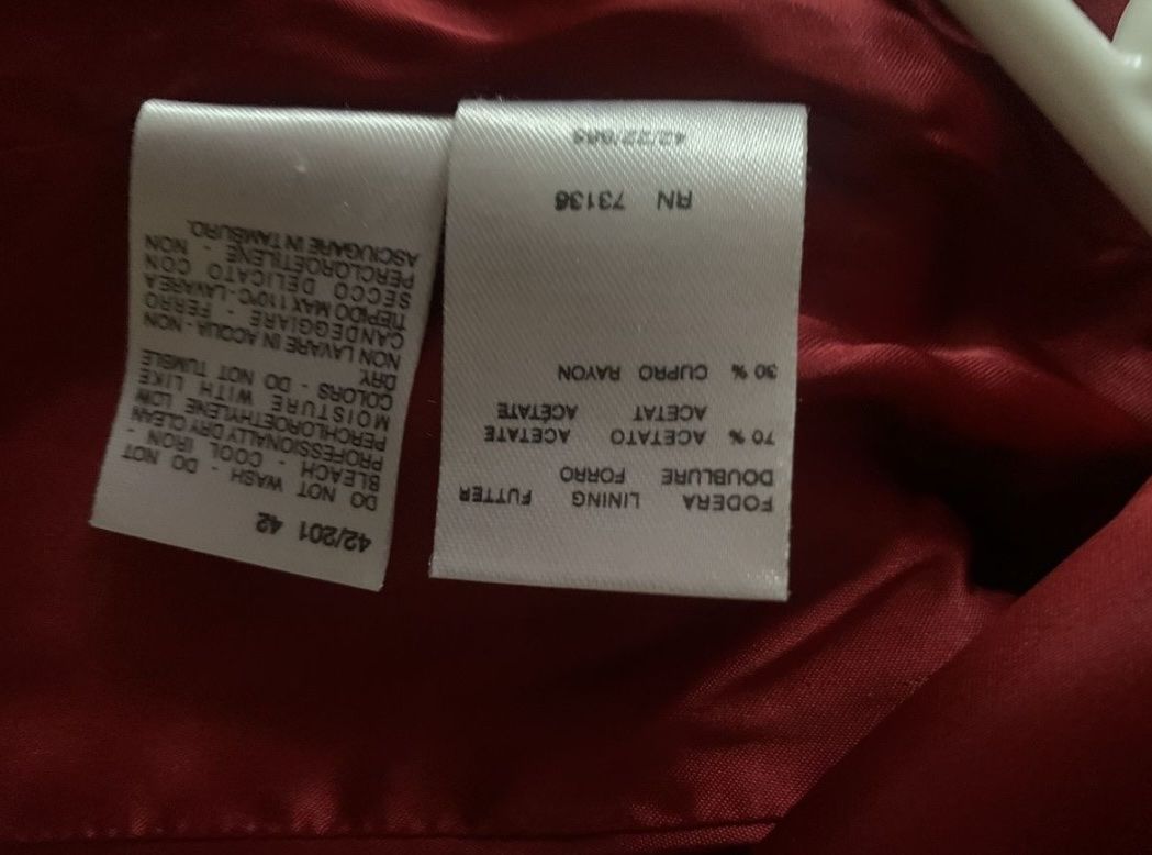 Max Mara Cappotti: Max Mara Mantel Rot – Usato da Ermatingen venduto da carmen_steiner 3