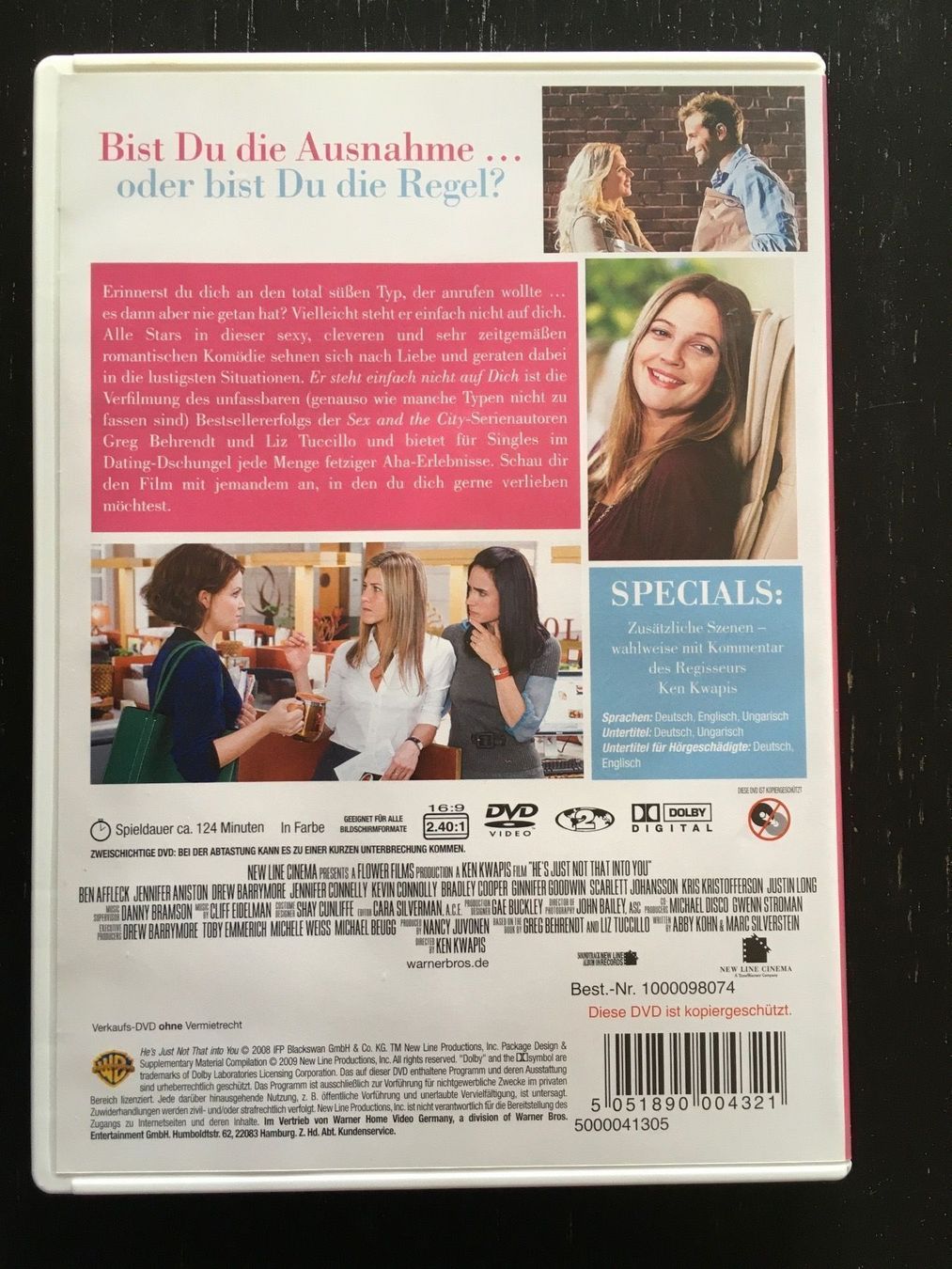 Tutti i DVDs: DVD Er steht einfach nicht auf Dich – Usato da Regensdorf venduto da scheissspiel 1