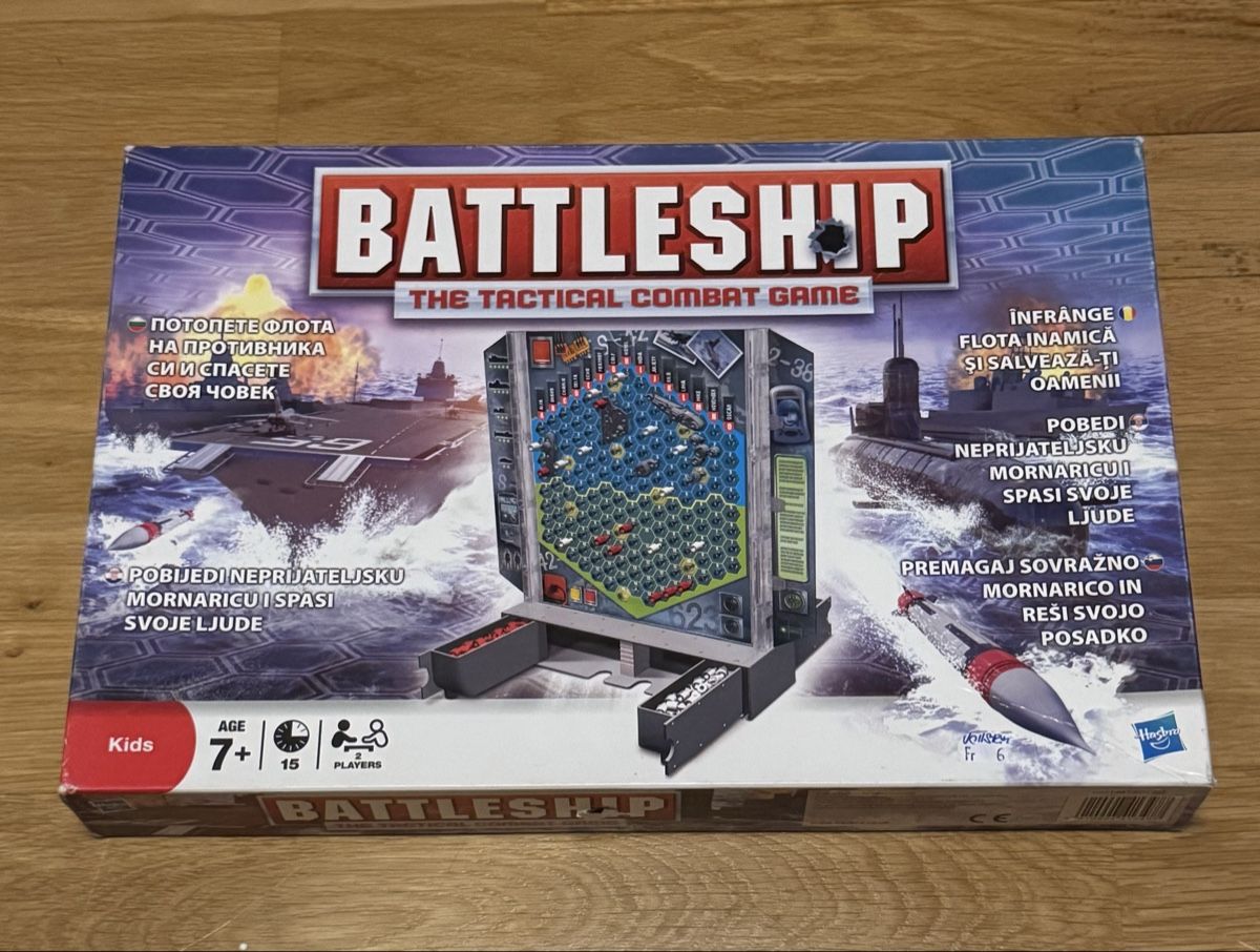 Hasbro Spiele: Battleship TaktikSpiel von Hasbro – Gebraucht aus Herisau von Seyashop1