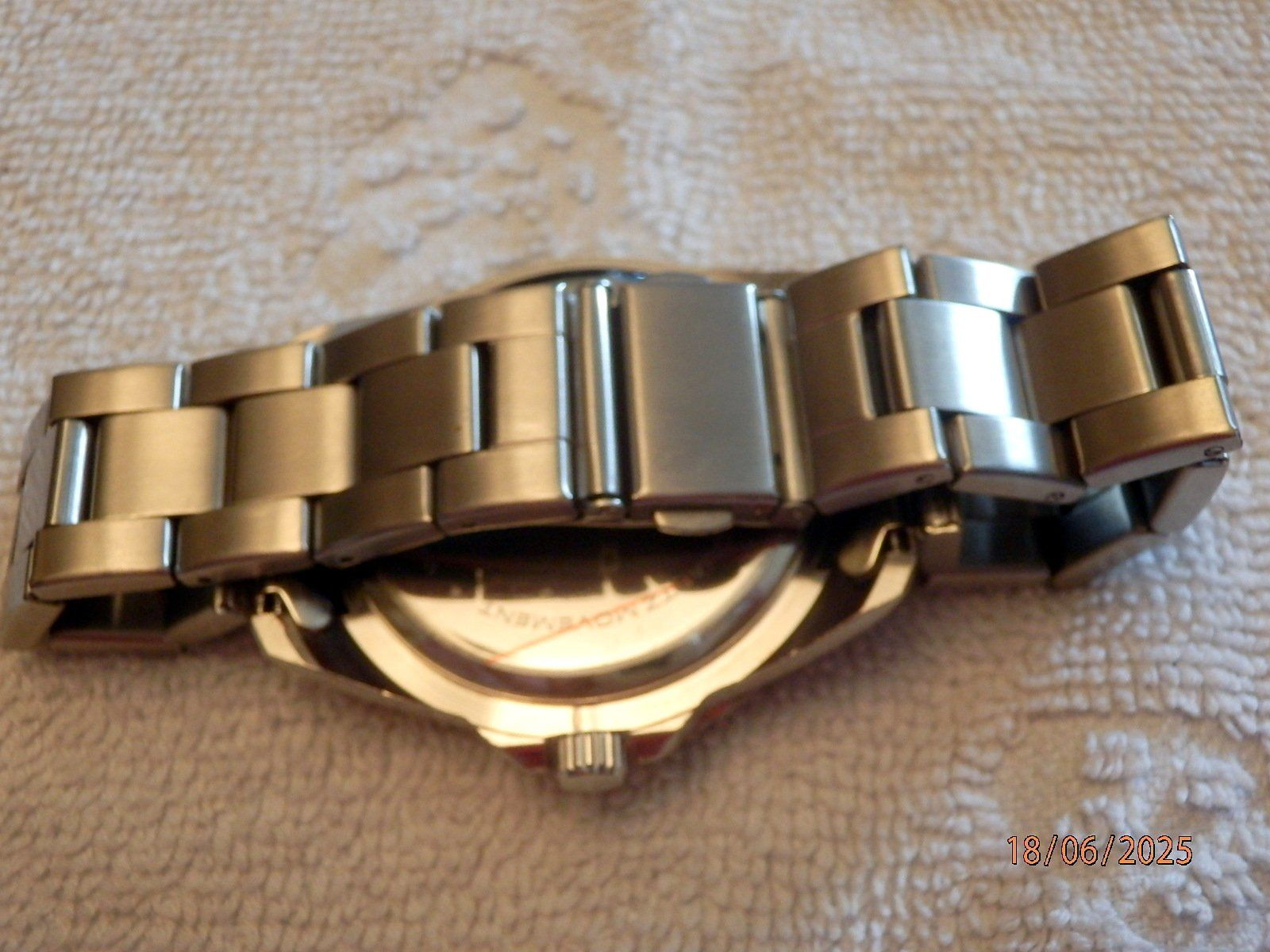 Orologi: Ocean Master, Quartz, Datum, drehbare Lünette, Ø 41mm, 5bar – Usato da Ueberstorf venduto da dinbau 6