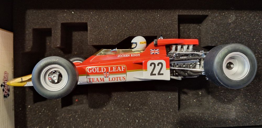 Lotus 72C Jochen Rindt F1 Crash Monza 5.Sept. 1970 1:18 (Neu und ...