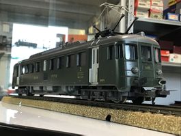 SBB Triebwagen, grün, H0, LIMA