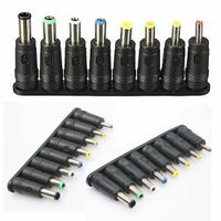 8 Stk.  Laptop Notebook Netzteil Adapter AC DC Stecker Set