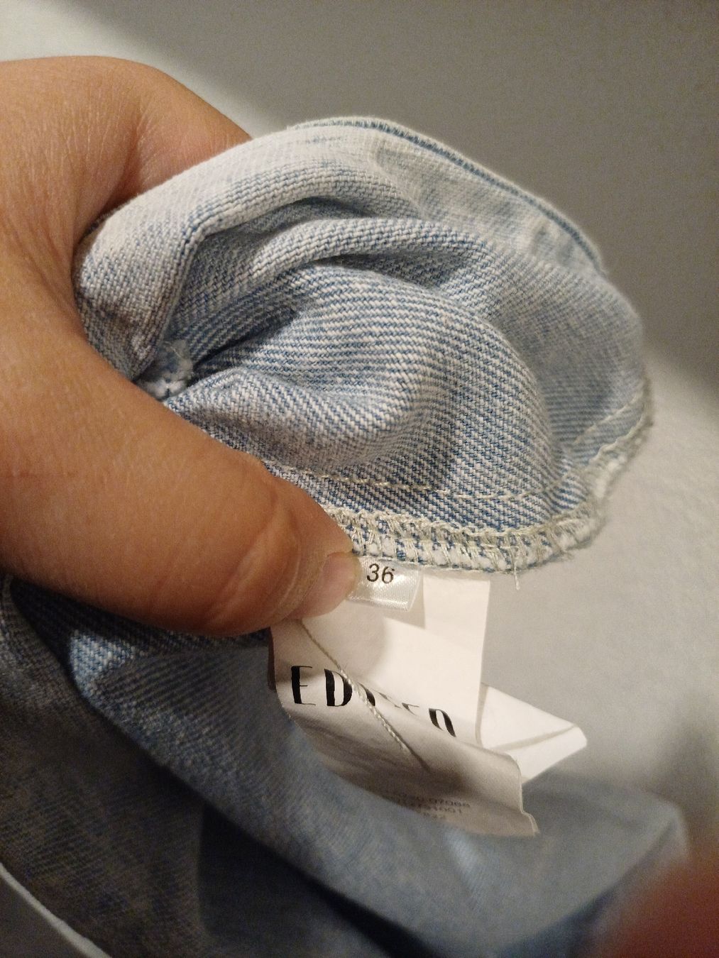 Vestiti: Edited Jeans Kleid, hellblau, Gr. 36 – Nuovo (secondo la descrizione) da Winterthur venduto da Smily-_- 4