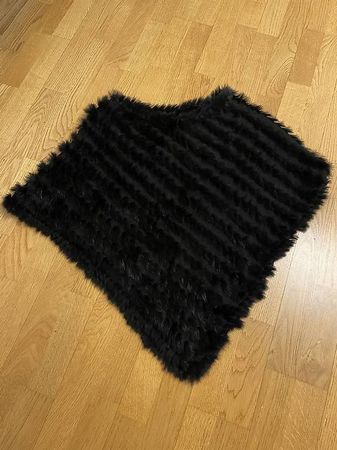 Echt Pelz Poncho