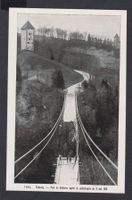 Fribourg   :   Brückeneinsturz 1919  -  alte Ansichtskarte