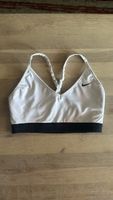 Nike Dri-FIT Sport-BH Gr. M Weiß/Schwarz