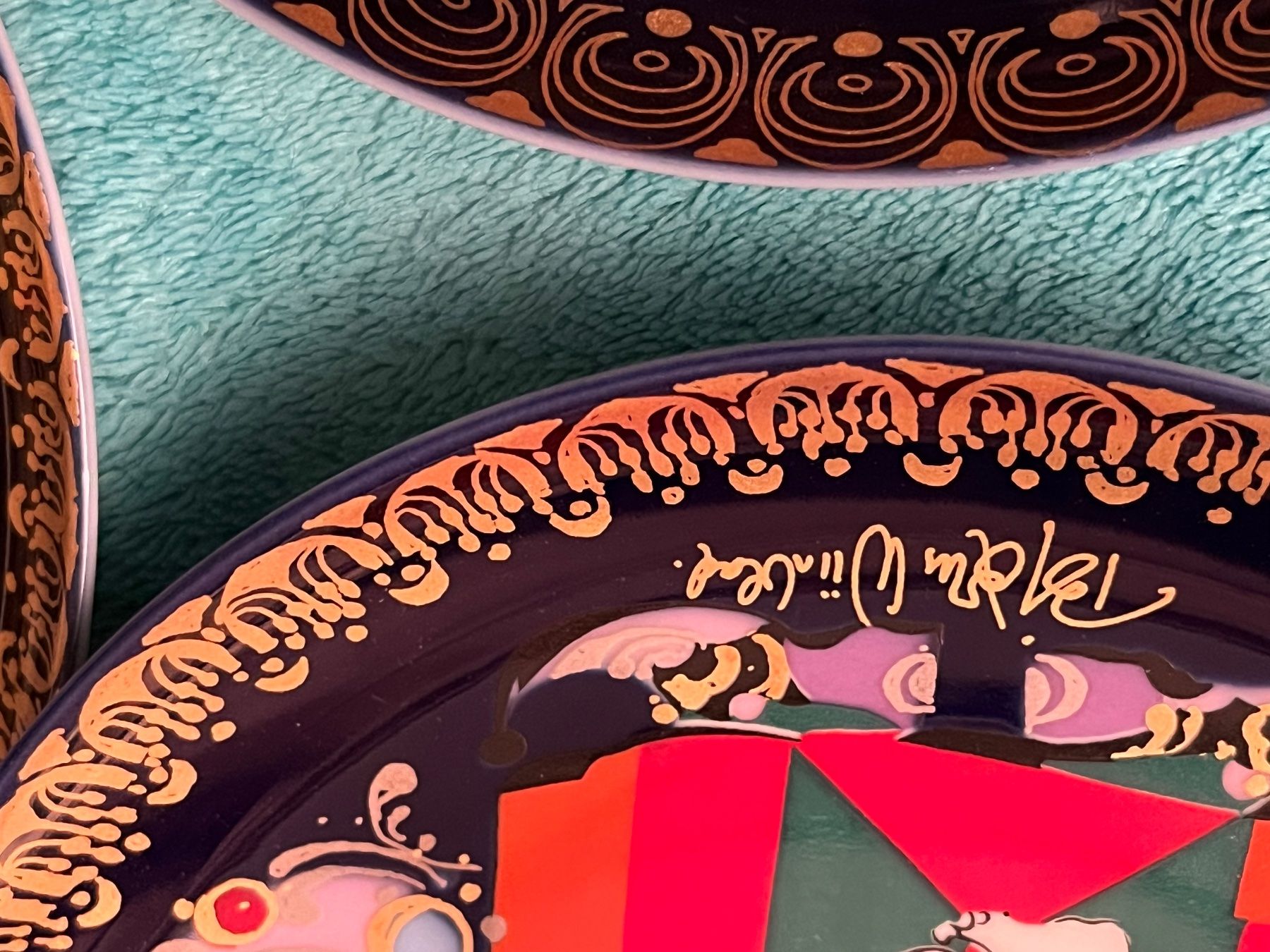 Piatti: Russische Märchen Teller Wandteller Sammelteller Set – Usato da Basel venduto da Kaffee_und_Kunst 7