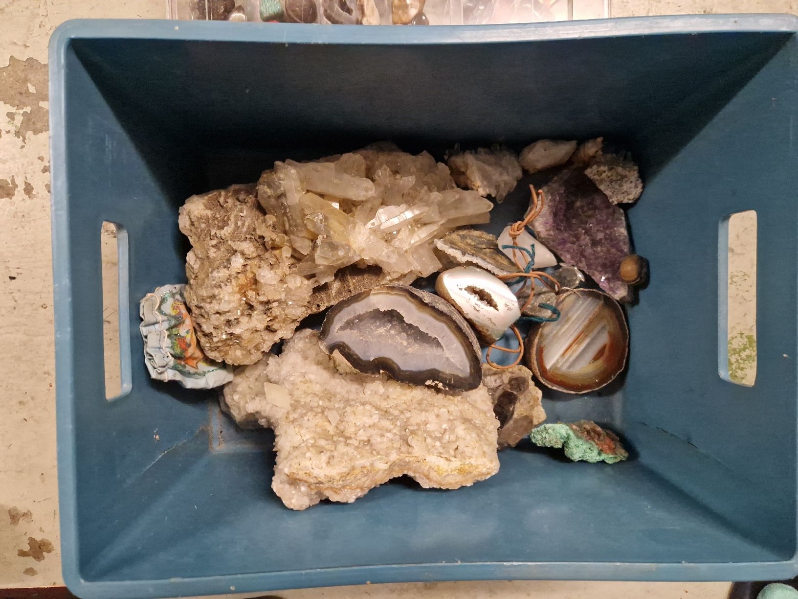 Minerali & Pietre curative: Mineralien Sammlung – Usato da Lyss venduto da BananaJoe94 2