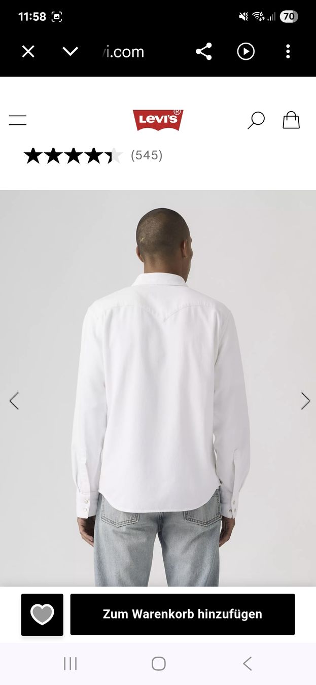 Levi's Jacken: Levis Barstow Western Gr M – Neu und originalverpackt aus Zürich von Drago670 7