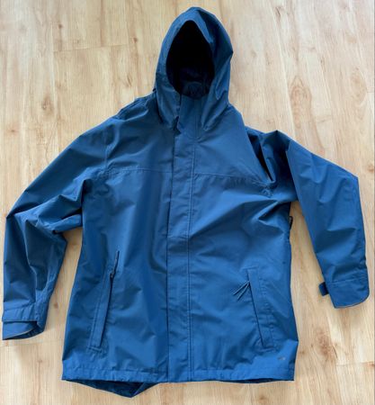 Neue Regenjacke XL, WindRiver in einem schönen Blau