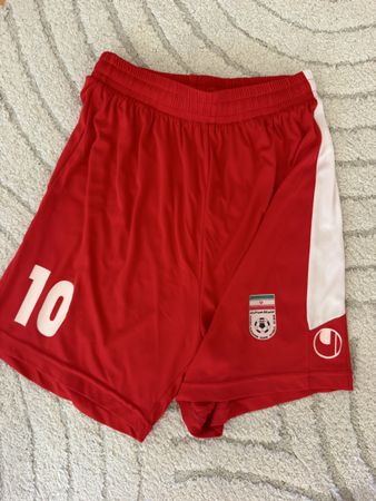 Iran Nationalmannschaft Shorts – Nr. 10 – Uhlsport – Gr. M