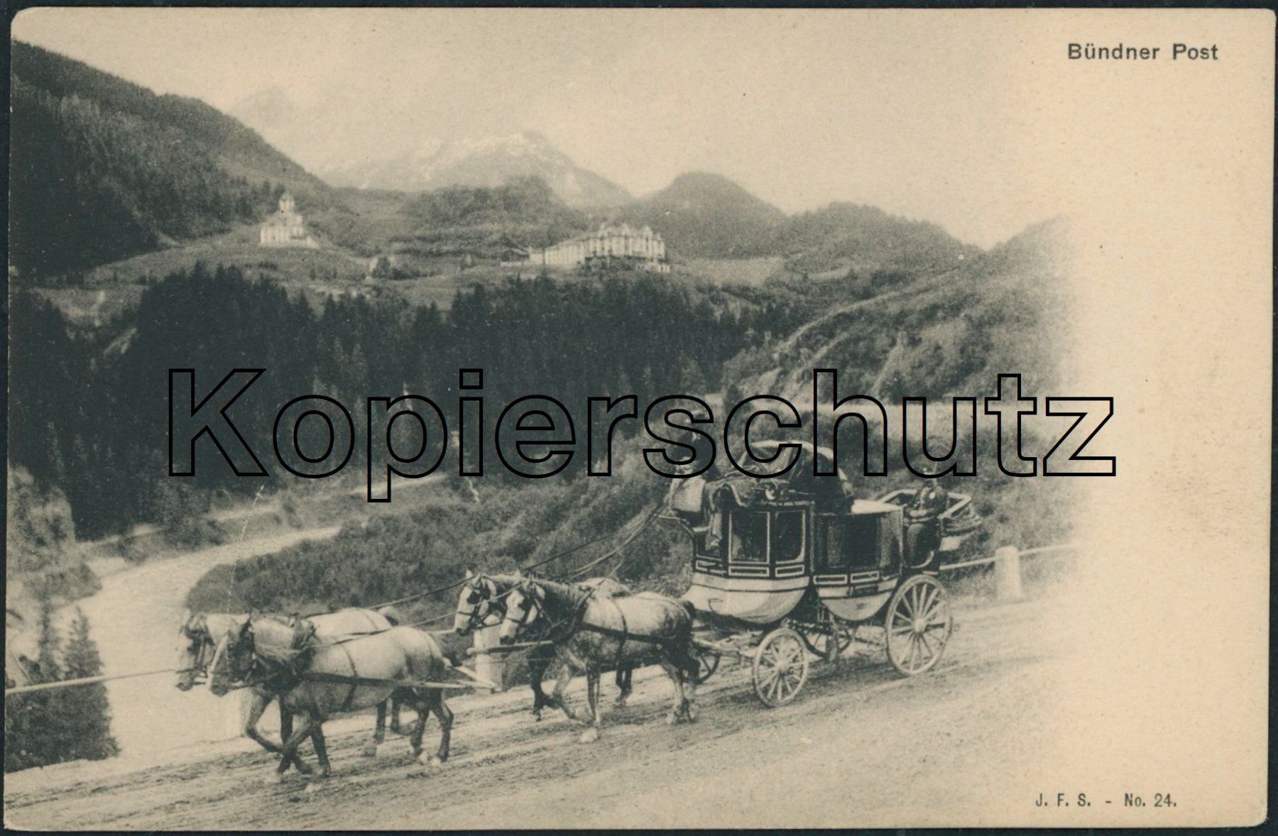 Cartes postales: GR Schuls - Scuol - Tarasp - Postkutsche – Neuf (Voir description) à Schindellegi par leecollect