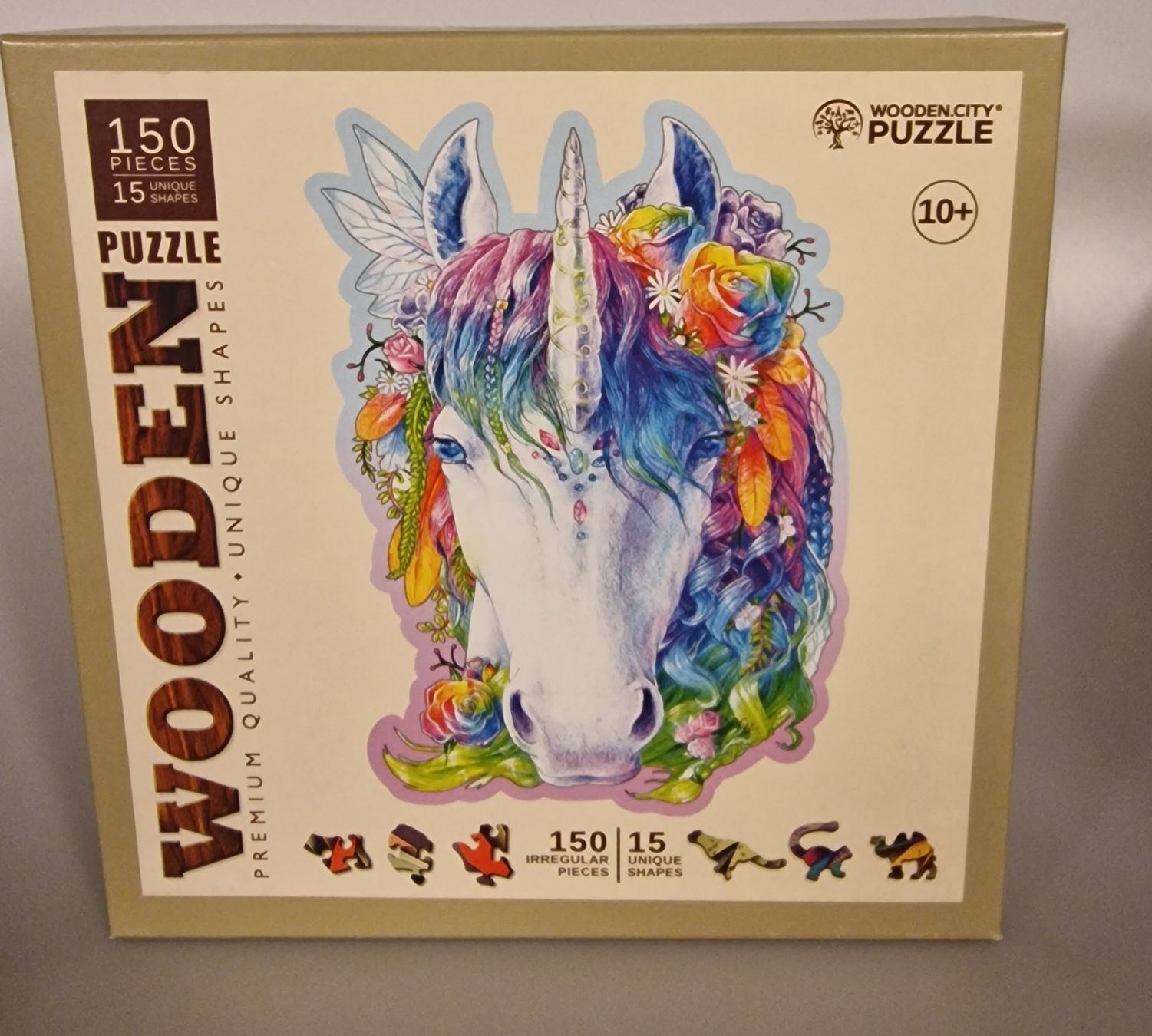 Puzzle: Holzpuzzle Einhorn 150 Teile Neu – Nuovo e nell'imballaggio originale da Oberuzwil venduto da aseinkaufswelt