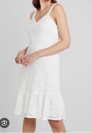 Vila Sommerkleid Weiss, Grösse 38, ideal für den Sommer!