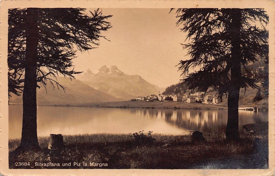 Cartoline postali: Silvaplana, Feldpost 1915 FELDBATTERIE 64 – Usato da Frauenfeld venduto da POML
