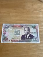 100 Shilling Kenia 1995 Banknote guter Zustand