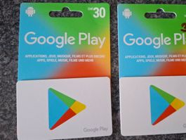 1 Google Play Geschenkkarte
